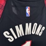 24 Season Portland Trail Blazers City Edition No.1 Simmons - Image 7