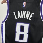 24 SEASON SACRAMENTO KINGS Away Black  #8 Lavine - Image 9