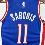 25 SEASON SACRAMENTO KINGS CITY  #11 SABONIS - Image 3