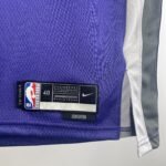 23 SEASON SACRAMENTO KINGS Away Purple  #11 SABONIS - Image 7