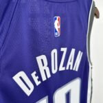 23 SEASON SACRAMENTO KINGS Away Purple  #10 DeROZAN - Image 6