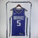 23 SEASON SACRAMENTO KINGS Away PURPLE  #5 FOX
