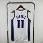 23 SEASON SACRAMENTO KINGS Home White  #11 SABONIS - Image 2