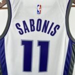 23 SEASON SACRAMENTO KINGS Home White  #11 SABONIS - Image 5