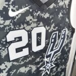 SAN ANTONIO SPURS CAMO  #20 GINOBILI - Image 4