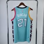 23 Season SAN ANTONIO SPURS City Edition  #21 DUNCAN - Image 2