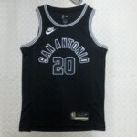 23 Season SAN ANTONIO SPURS Black  #20