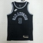 23 Season SAN ANTONIO SPURS Black  #9