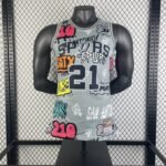 MN Heat Pressed Vintage : SW Spurs 98/99 Graffiti No.21 Duncan - Image 8