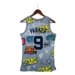 MN Heat Pressed Vintage : SW Spurs 02/03 Graffiti No.9 Parker - Image 2