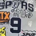 MN Heat Pressed Vintage : SW Spurs 02/03 Graffiti No.9 Parker - Image 3