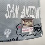 MN Heat Pressed Vintage : SW Spurs 02/03 Graffiti No.9 Parker - Image 8