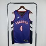 25 Season Toronto Raptors Purple  No.4 Barnes