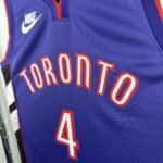 25 Season Toronto Raptors Purple  No.4 Barnes - Image 4