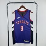 25 Season Toronto Raptors Purple  No.9 Barrett