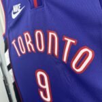 25 Season Toronto Raptors Purple  No.9 Barrett - Image 4
