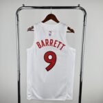 23 Season Toronto Raptors Home White  No.9 Barrett - Image 2