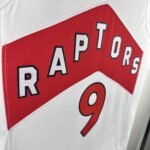 23 Season Toronto Raptors Home White  No.9 Barrett - Image 4