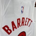 23 Season Toronto Raptors Home White  No.9 Barrett - Image 7