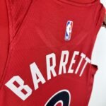 23 Season Toronto Raptors Away Red  No.9 Barrett - Image 3