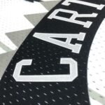 MN Heat Pressed Vintage : SW Toronto Raptors 99 Season White No.15 Carter - Image 9