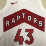 23 Season Toronto Raptors Home White  No.43 Siakam - Image 3