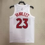 23 Season Toronto Raptors Home White  No.23 Vanvleet - Image 2