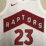 23 Season Toronto Raptors Home White  No.23 Vanvleet - Image 3