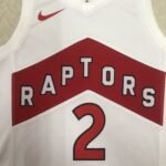 23 Season Toronto Raptors Home White  No.2 Leonard - Image 3
