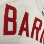 23 Season Toronto Raptors Home White  No.4 Barnes - Image 6