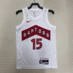 23 Season Toronto Raptors Home White  No.15 Carter