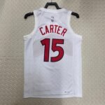 23 Season Toronto Raptors Home White  No.15 Carter - Image 2