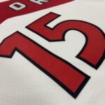 23 Season Toronto Raptors Home White  No.15 Carter - Image 4