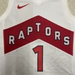 23 Season Toronto Raptors Home White  No.1 McGRADY - Image 3