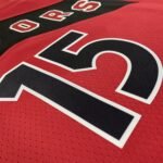 23 Season Toronto Raptors Away Red  No.15 Carter - Image 9