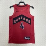 23 Season Toronto Raptors Away Red  No.4 Barnes