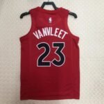 23 Season Toronto Raptors Away Red  No.23 Vanvleet - Image 2