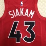 23 Season Toronto Raptors Away Red  No.43 Siakam - Image 7