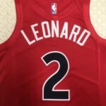 23 Season Toronto Raptors Away Red  No.2 Leonard - Image 5