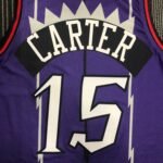 Toronto Raptors Purple  No.15 Carter - Image 4