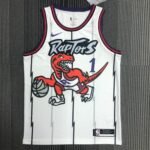 Toronto Raptors White  No.1 McGrady