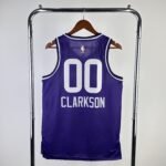24 Season UTAH JAZZ City Version  No.00 Clarkson - Image 2