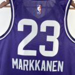 24 Season UTAH JAZZ City Version  No.23 Markkanen - Image 6