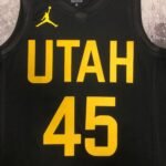 23 Season UTAH JAZZ Flyer Black  No No.45 Mitchell - Image 3