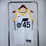 23 Season UTAH JAZZ Home White  No.45 Mitchell