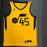 21 Season UTAH JAZZ Yellow  No.45 Mitchell