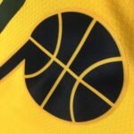21 Season UTAH JAZZ Yellow  No.45 Mitchell - Image 4