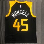 21 Season UTAH JAZZ City Verion No.45 Mitchell - Image 2