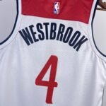 23 Season Washington Wizards Home No.4 Westbrook - Image 5
