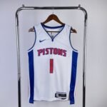 23 Season Detroit Pistons White  #1